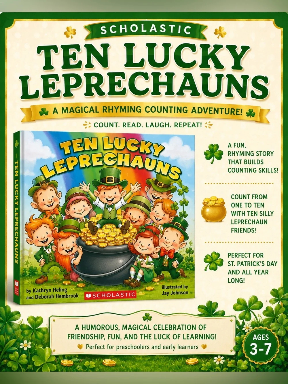 Ten Lucky Leprechauns